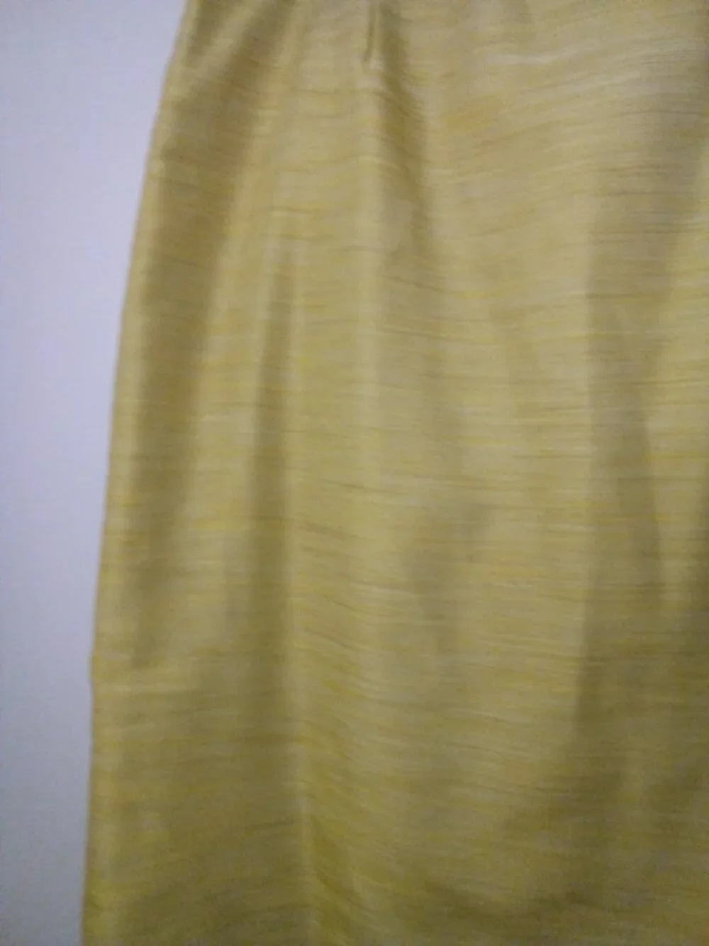 Kasper Skirt Women 8 Straight Classic Career Yellow